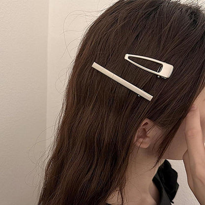 24 Stück Silber Haarspangen Damen Metall Haarschmuck Mädchen Hair