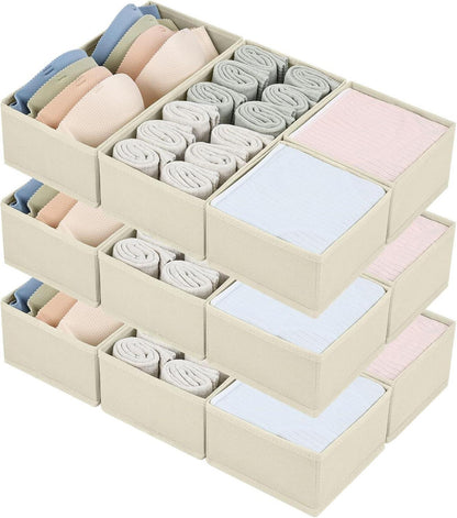 DIMJ Schubladen Organizer - Schrank Organizer Faltbarer Kleiderschrank