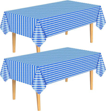 Oktoberfest Einweg Tischdecke bayerische Flagge Rautenkaro 2er Set