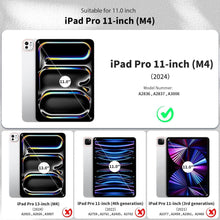 Hülle für iPad Pro 11 Zoll (2024) M4 - Ultra Dünn Matt Lila