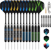 Dartpfeile Profi Steeldarts Aluminium 18 Flights 20 Orings
