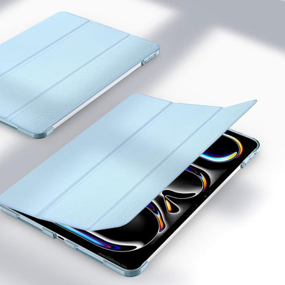 iPad Pro 11 Zoll M4 Hülle 2024 Ultra Dünn Matt Rückseite Himmelblau