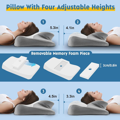Orthopädisches Memory Foam Nackenkissen für