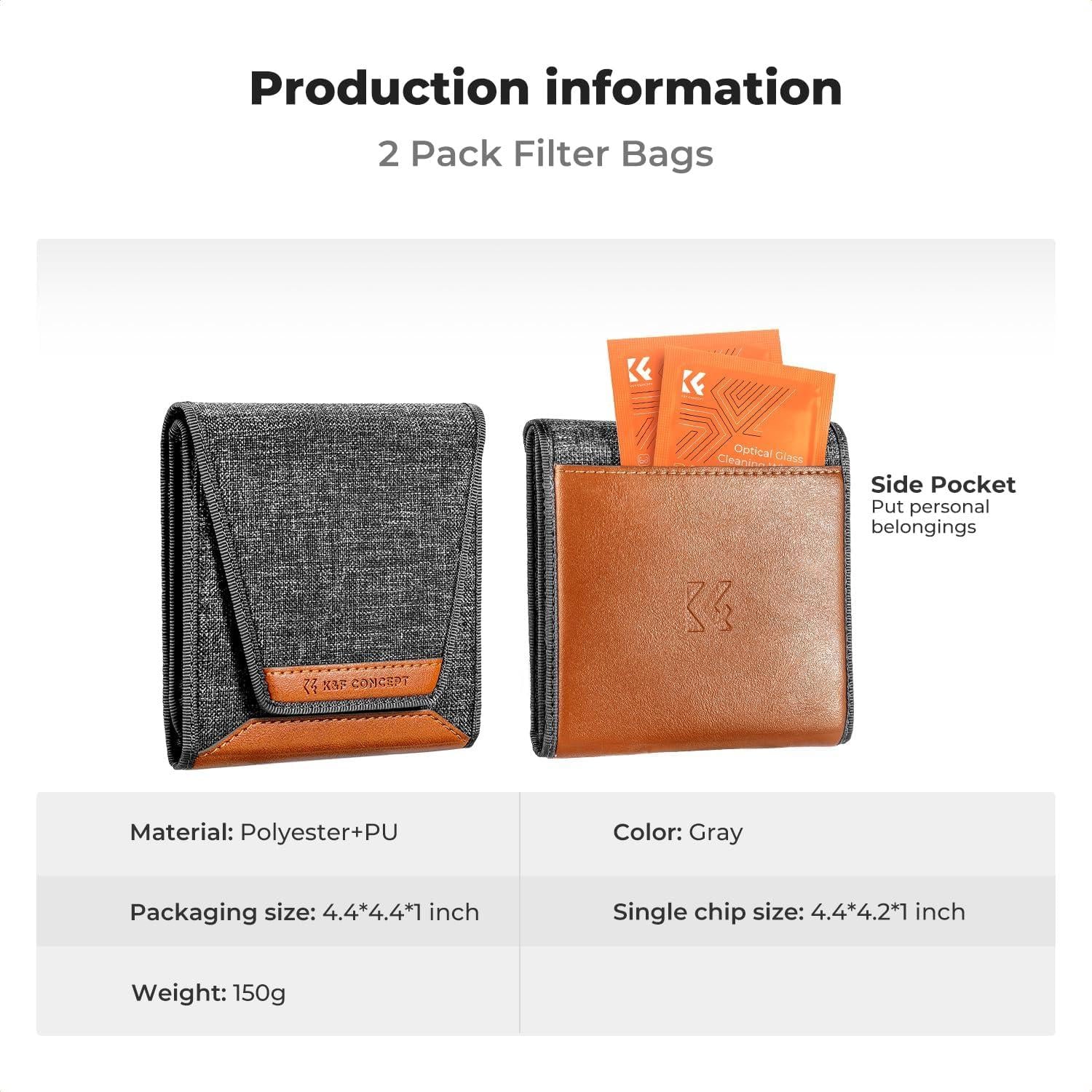 Hochwertige Filtertasche für 67-82mm