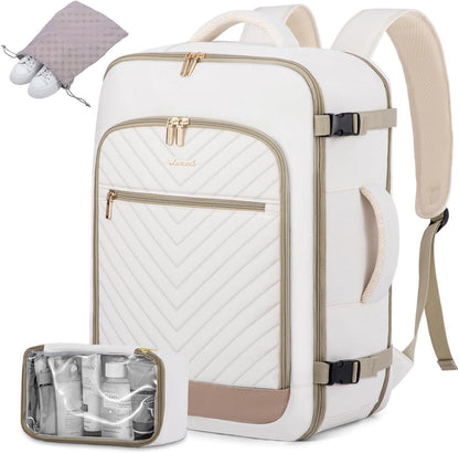 Handgepäck Rucksack 40L Damen Reiserucksack Groß Travel Backpack