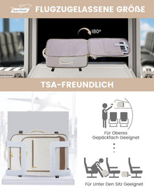 Handgepäck Rucksack 40L Laptop Damen Reise Business