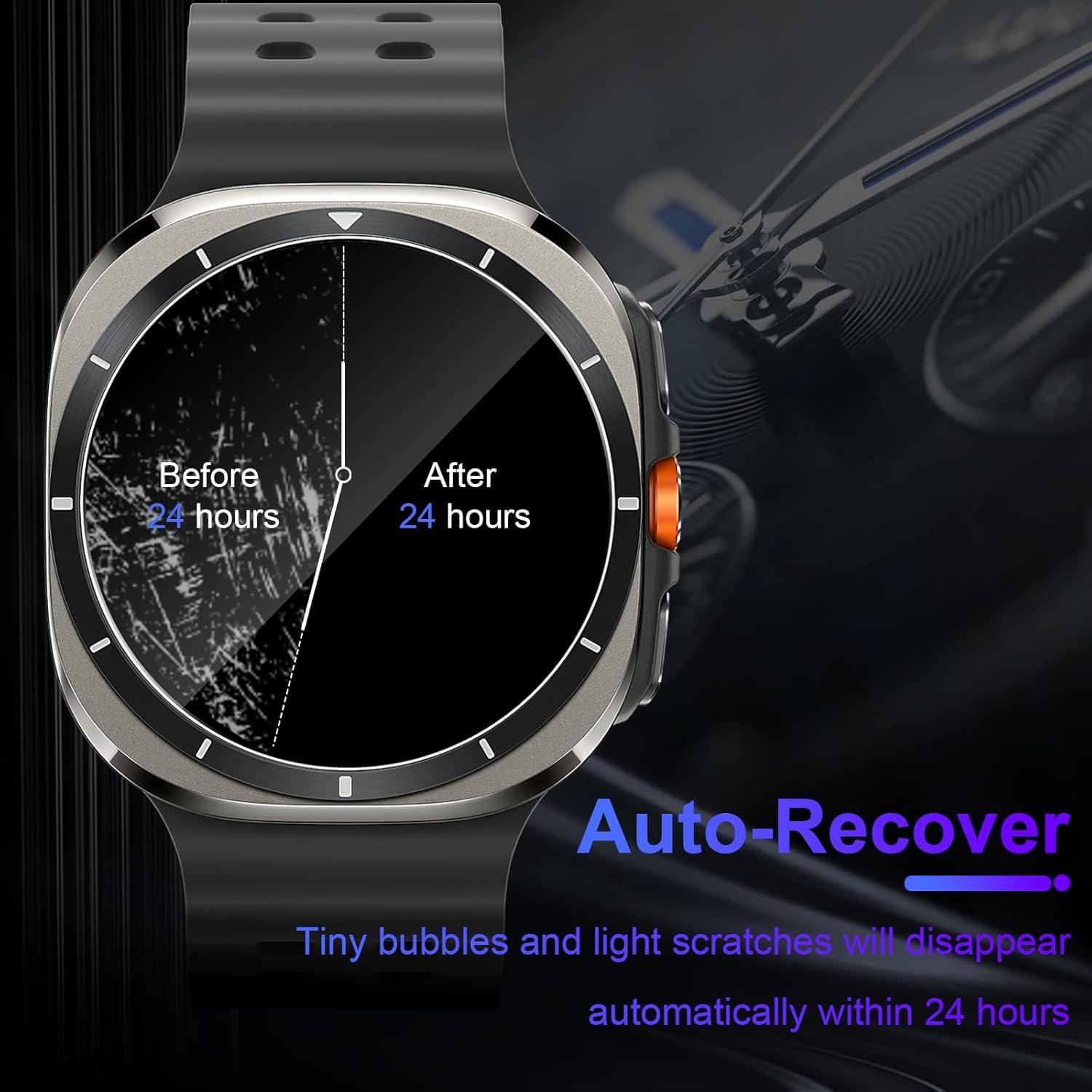 3er Set Panzerglas-Schutzfolie für Samsung Galaxy Watch 7 Ultra / FE