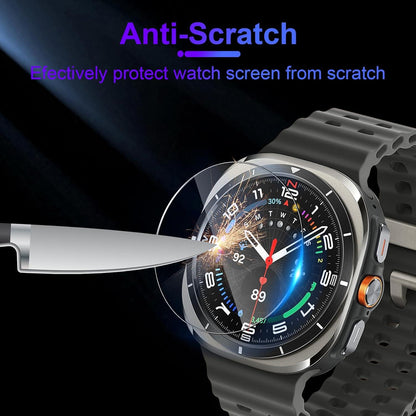 3x Panzerglas Schutzfolie für Samsung Galaxy Watch 7 Ultra/FE 47mm Displayschutz