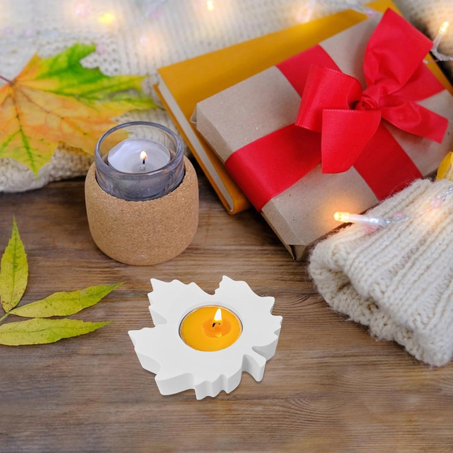 Silikonform Ahornblatt Herbst Gießformen Gips Giessformen DIY