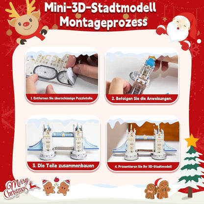 Adventskalender 2024 Jigsaw Puzzle 1008 Teile