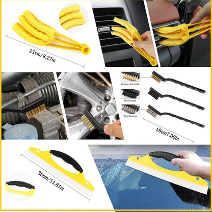 Autoreinigungsset 22-teilig für Innen- & Außenbereich