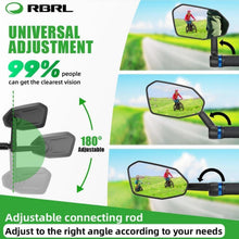 RBRL Fahrradspiegel 360° verstellbar langlebig E-Bike