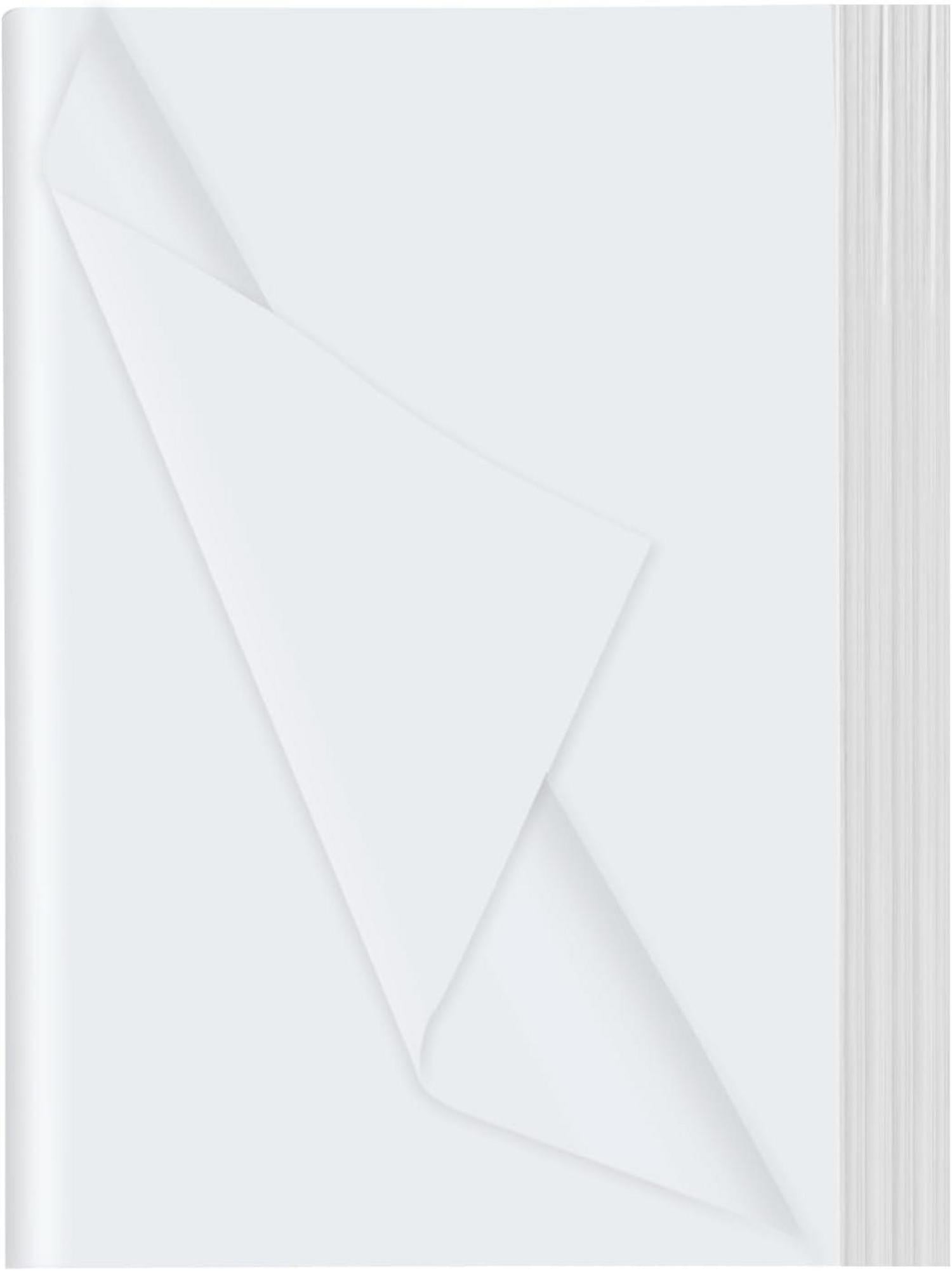 80 Blatt Seidenpapier Weiß 50x35 cm Tissue Paper Verpackungsmaterial
