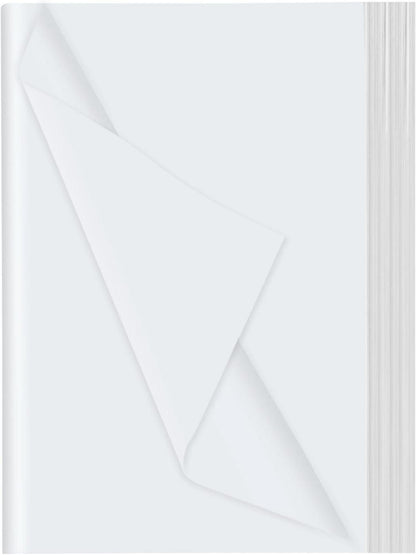 80 Blatt Seidenpapier Weiß 50x35 cm Tissue Paper Verpackungsmaterial