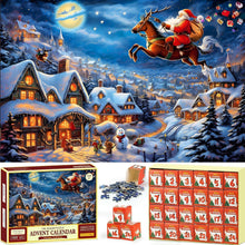 Adventskalender Puzzle 2024 Weihnachtsmann 1008 Teile Countdown