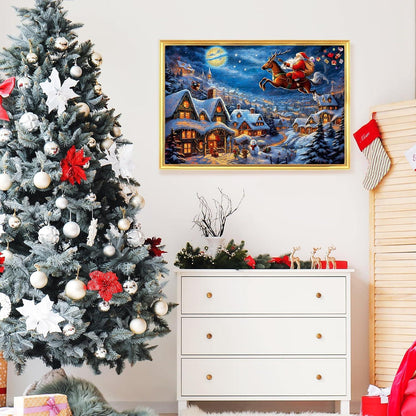 Adventskalender Puzzle Weihnachtsmann 1008 Teile Familienpuzzle