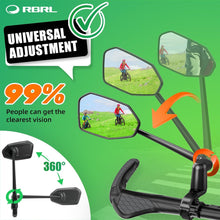 RBRL Fahrradspiegel ProVision-Echtglas 360° Drehbar