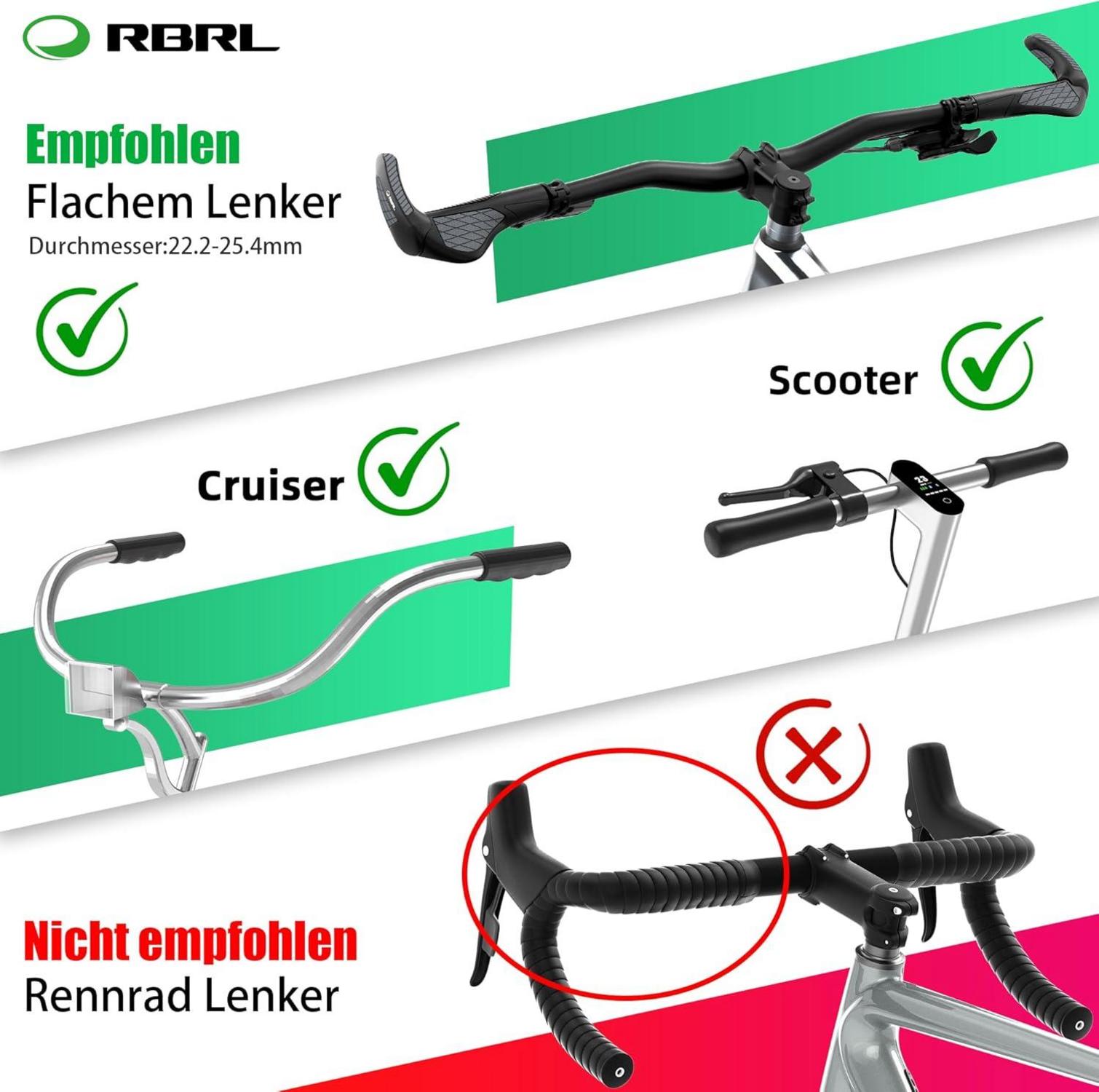 RBRL Fahrradspiegel mit