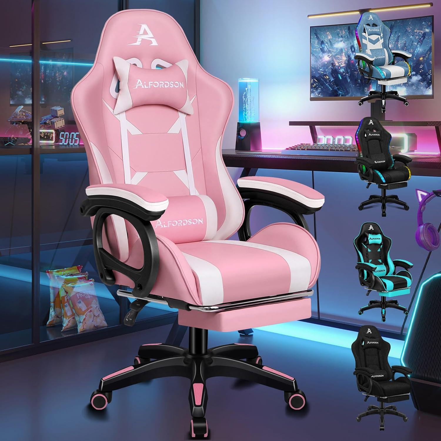 Hochwertiger Gaming-Stuhl mit Massagefunktion und