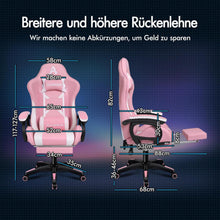 Ergonomischer Gaming-Stuhl mit Massagefunktion und