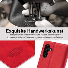 Samsung Galaxy A05S Hülle Leder Klappbar Magnet Schutz