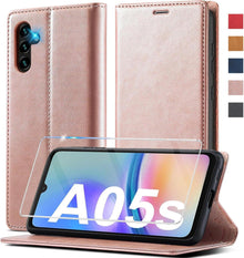 Handyhülle Samsung Galaxy A05S Leder Flip Wallet Schutzhülle