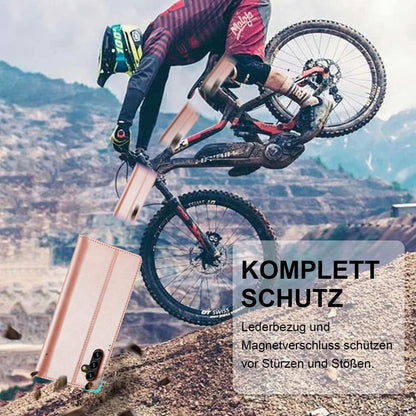 Schutzhülle Samsung A05S Leder Flip Case Wallet Cover + Schutzfolie