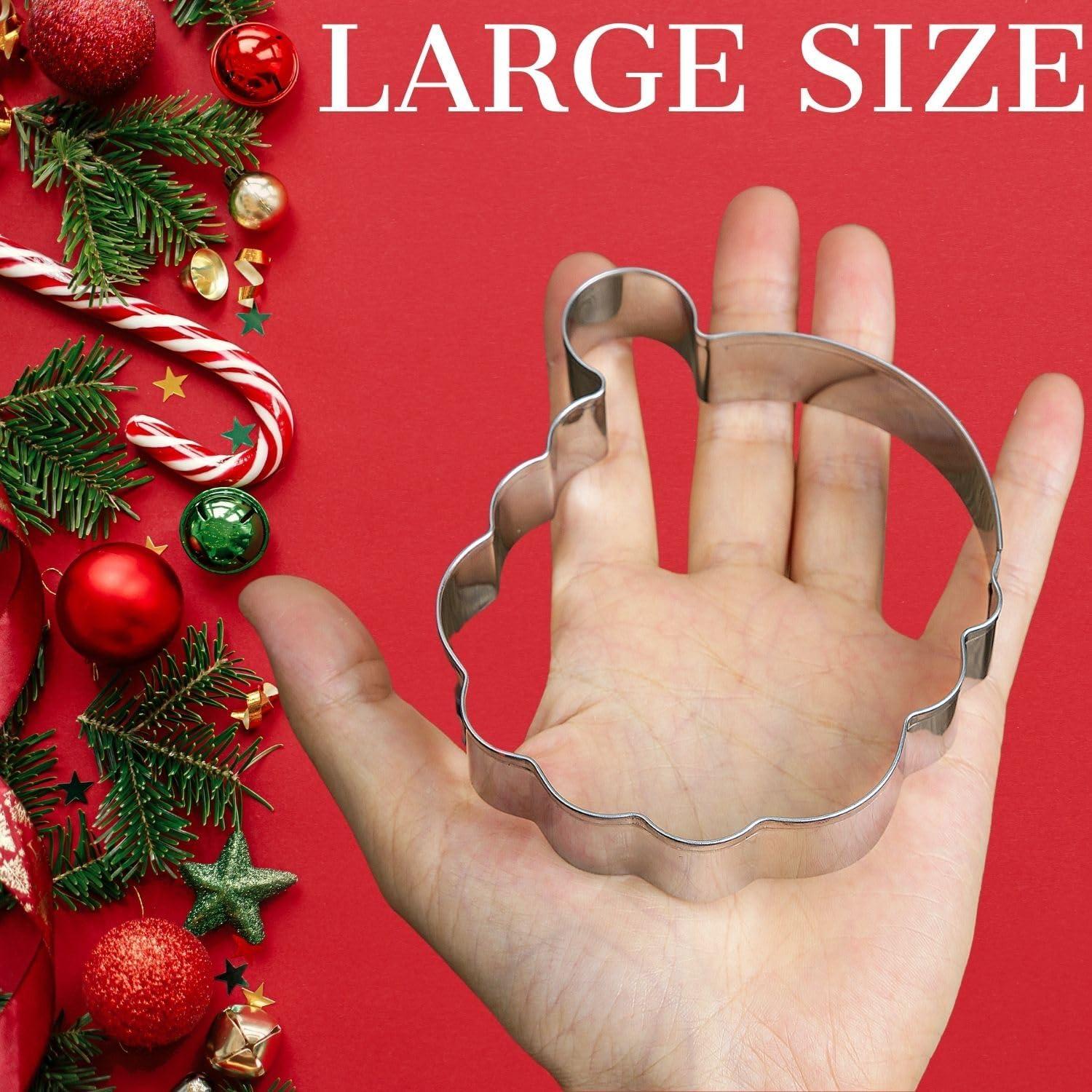 Weihnachts Ausstechformen Set 6-teilig Edelstahl Backzubehör