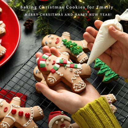 Ausstechformen Weihnachtsmotiv Edelstahl Set 6-teilig Schneeflocke Lebkuchenmann Schneemann Santa