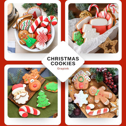 Weihnachts-Ausstechformen-Set Edelstahl 6-teilig Weihnachtsmotiv