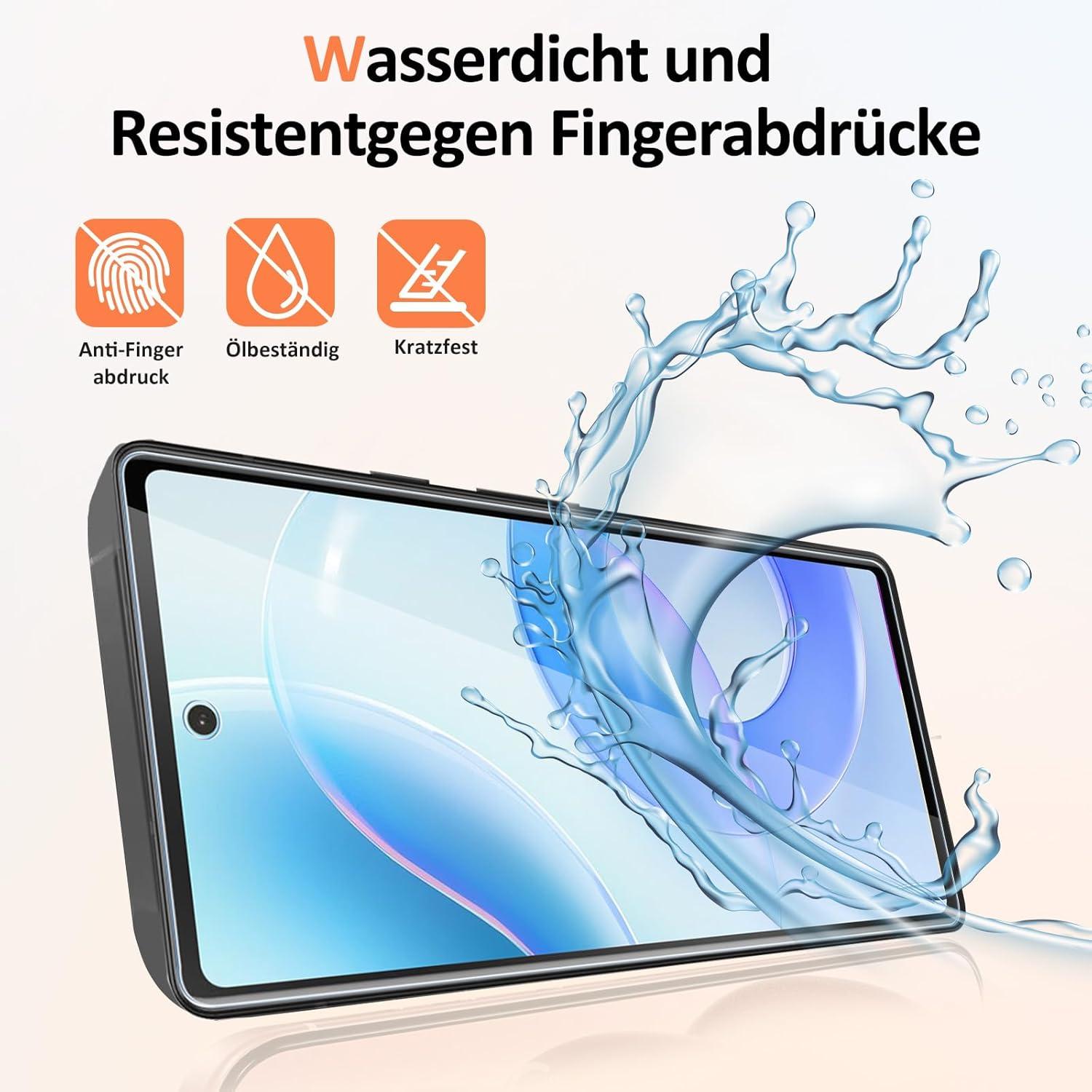2x Panzerglas Schutzfolie für Google Pixel 6A 5G, 9H Härte