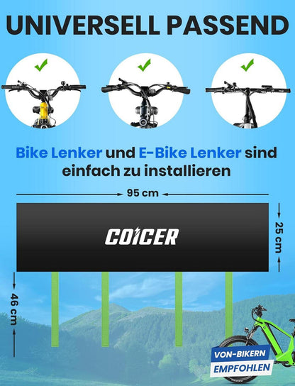 Fahrrad Lenkerschutzhülle wasserfest und staubgeschützt