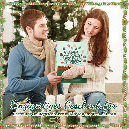 Adventskalender 2024 Frauen Edelsteine Kristalle 24 Natürliche Chakra