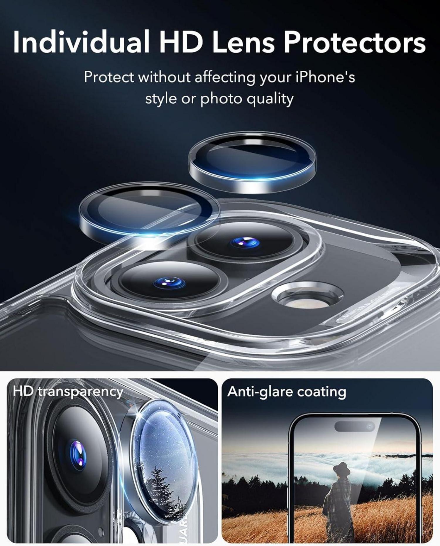 ESR iPhone 16 Hülle MagSafe Stoßfest 360° Schutzhülle Kameraschutz