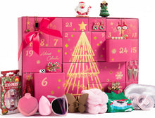 Schmuck Adventskalender 2024 mit Ohrringen Halskette Fingerringen