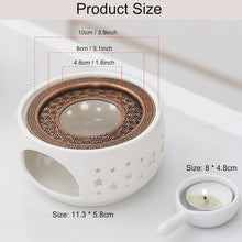 Stövchen Keramik Teewärmer Porzellan Teelichthalter