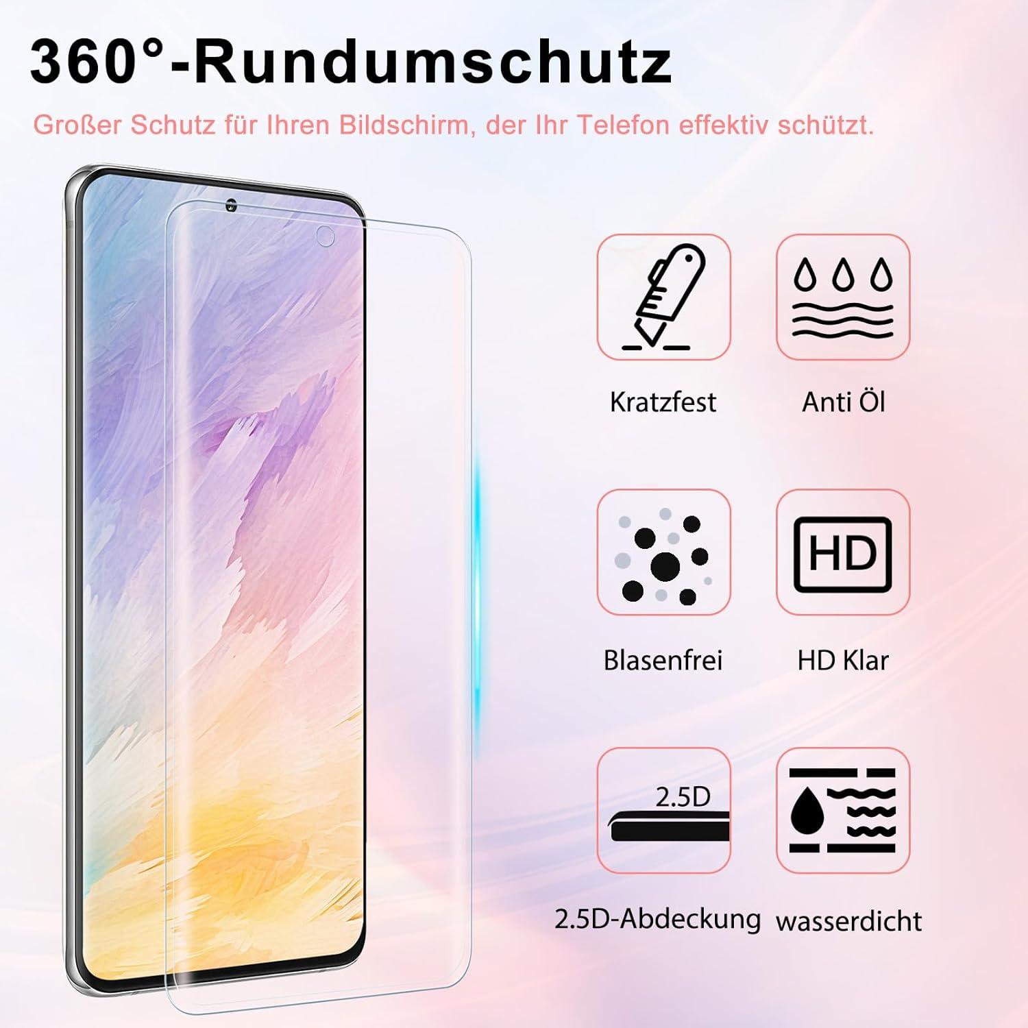Panzerfolie für Samsung Galaxy S20 Ultra, 9H Schutzglas