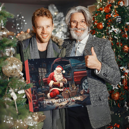 VTYEPOU Adventskalender Werkzeug Weihnachtskalender Männer 24-in-1