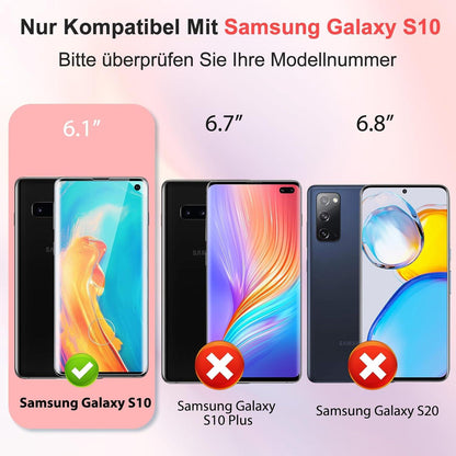 Schutzfolie Panzerglas Samsung Galaxy S10 9H HD