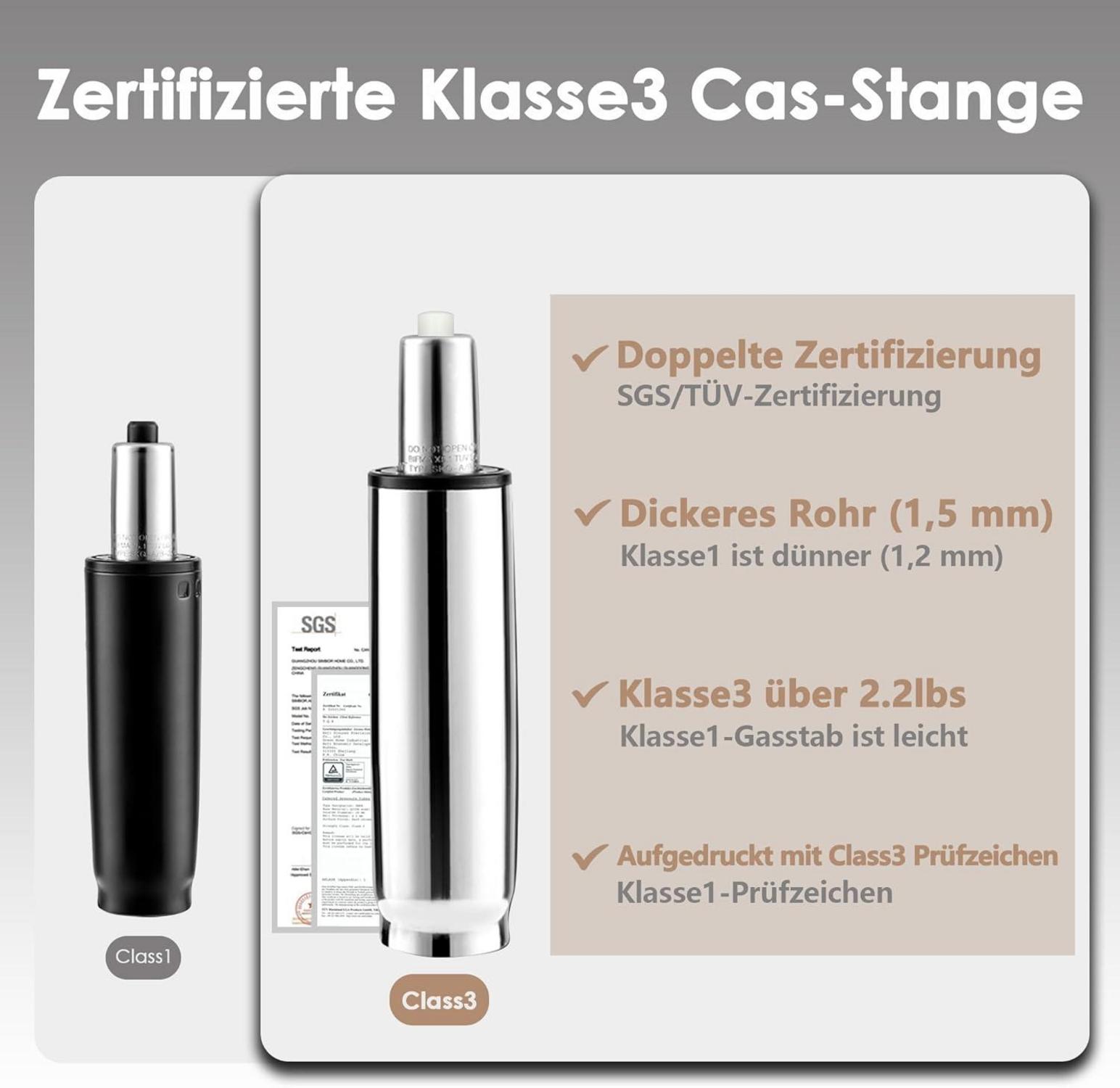 YOUTASTE Barhocker 2er Set Schwarz Höhenverstellbar aus PU-Leder