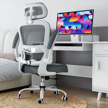 Ergonomischer Bürostuhl mit Rollen Schwarz Mesh 330 lbs