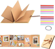 Fotoalbum zum Selbstgestalten 17,5x11,5cm DIY Scrapbook Hochwertiges