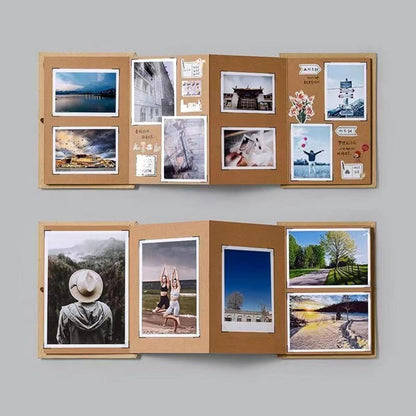 Fotoalbum zum Selbstgestalten 17,5x11,5cm DIY Scrapbook Geschenk