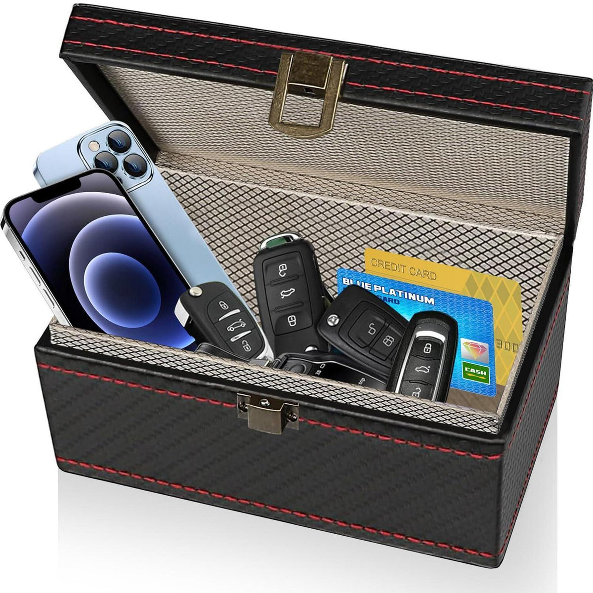 Keyless Go Autoschlüssel Box – Faraday Signal Blocker Safe