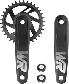Fahrrad-Kurbelgarnitur Set 170mm Kettenradgarnitur 32-42T für Single