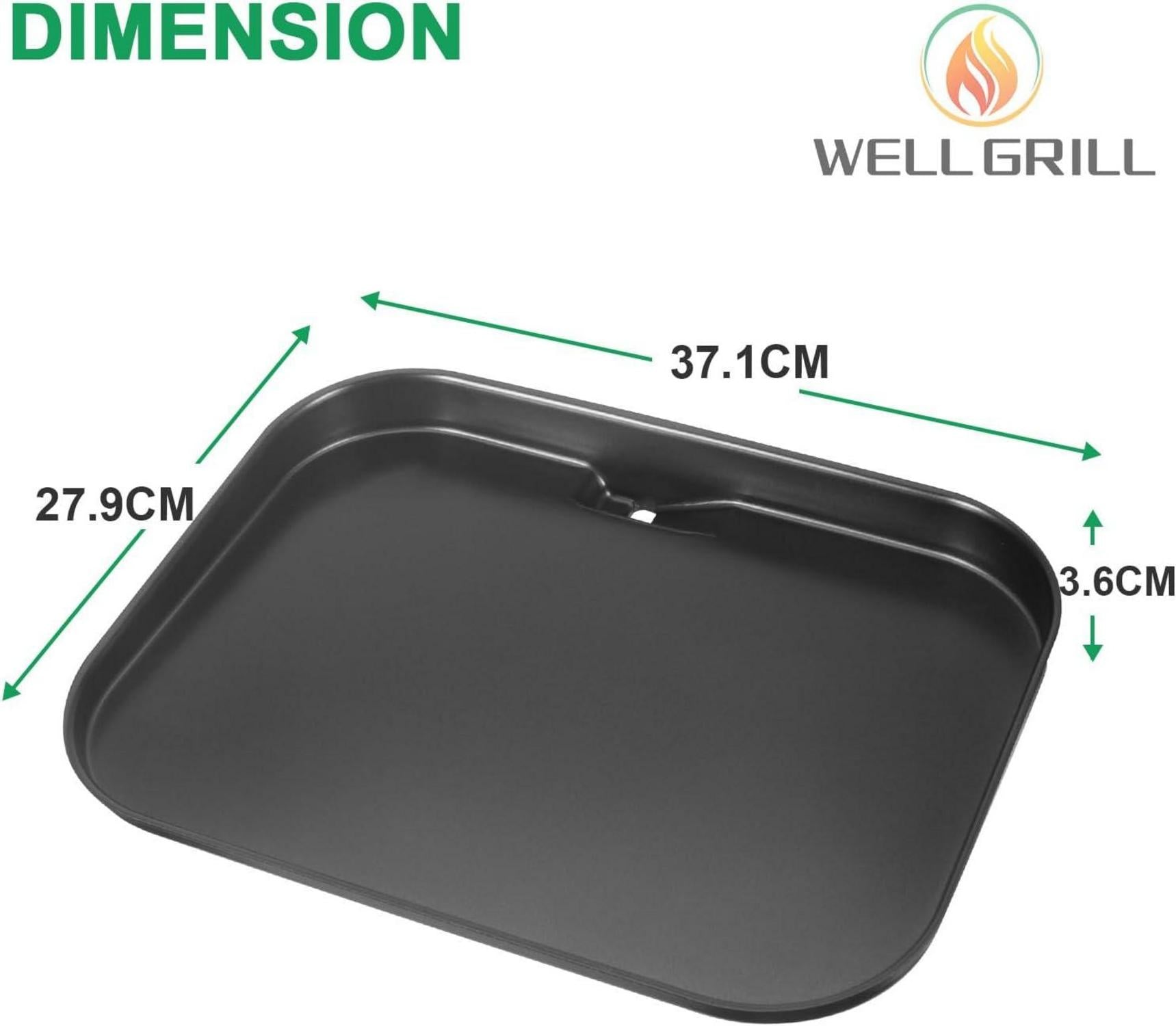 Grillplatte Gusseisen für Ninja Woodfire Pro XL Elektrogrill