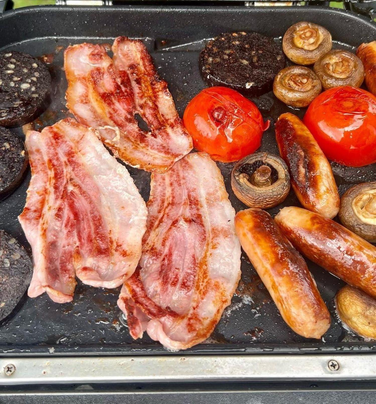 Gusseisen Grillplatte Ninja Woodfire Pro XL Elektrogrill Zubehör
