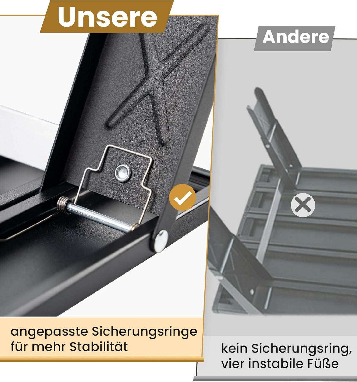 Campingtisch klappbar Aluminium Mini Outdoor Tisch Ultraleicht 30 kg
