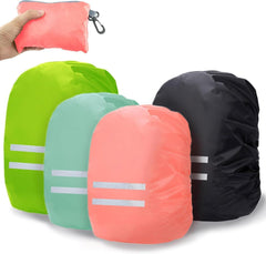 Regenschutz für Rucksack mit Reflektorstreifen Wasserdicht Schulranzen