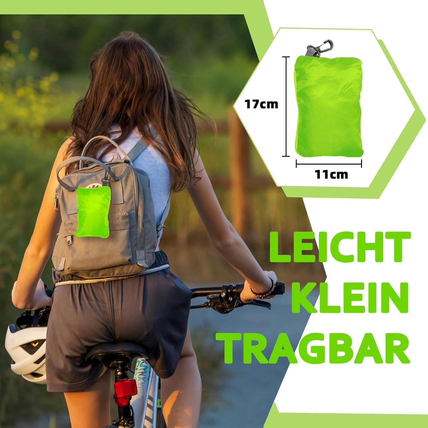 Regenschutz für Rucksack